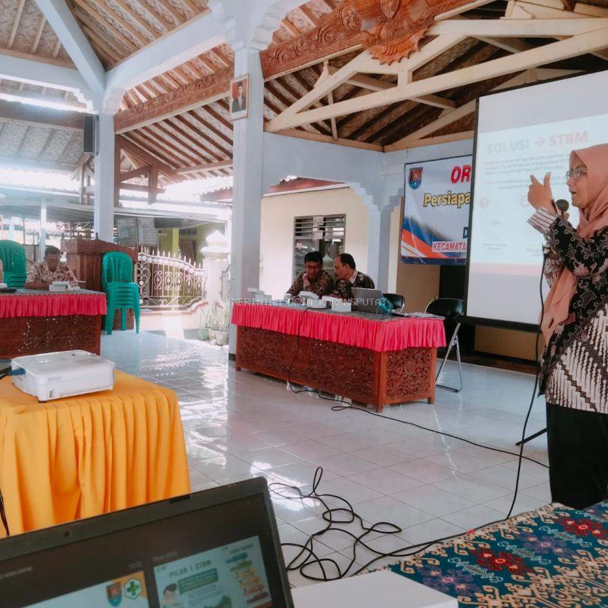 ORIENTASI KADER TERKAIT PERSIAPAN VERIFIKASI DESA STBM TAHUN 2023