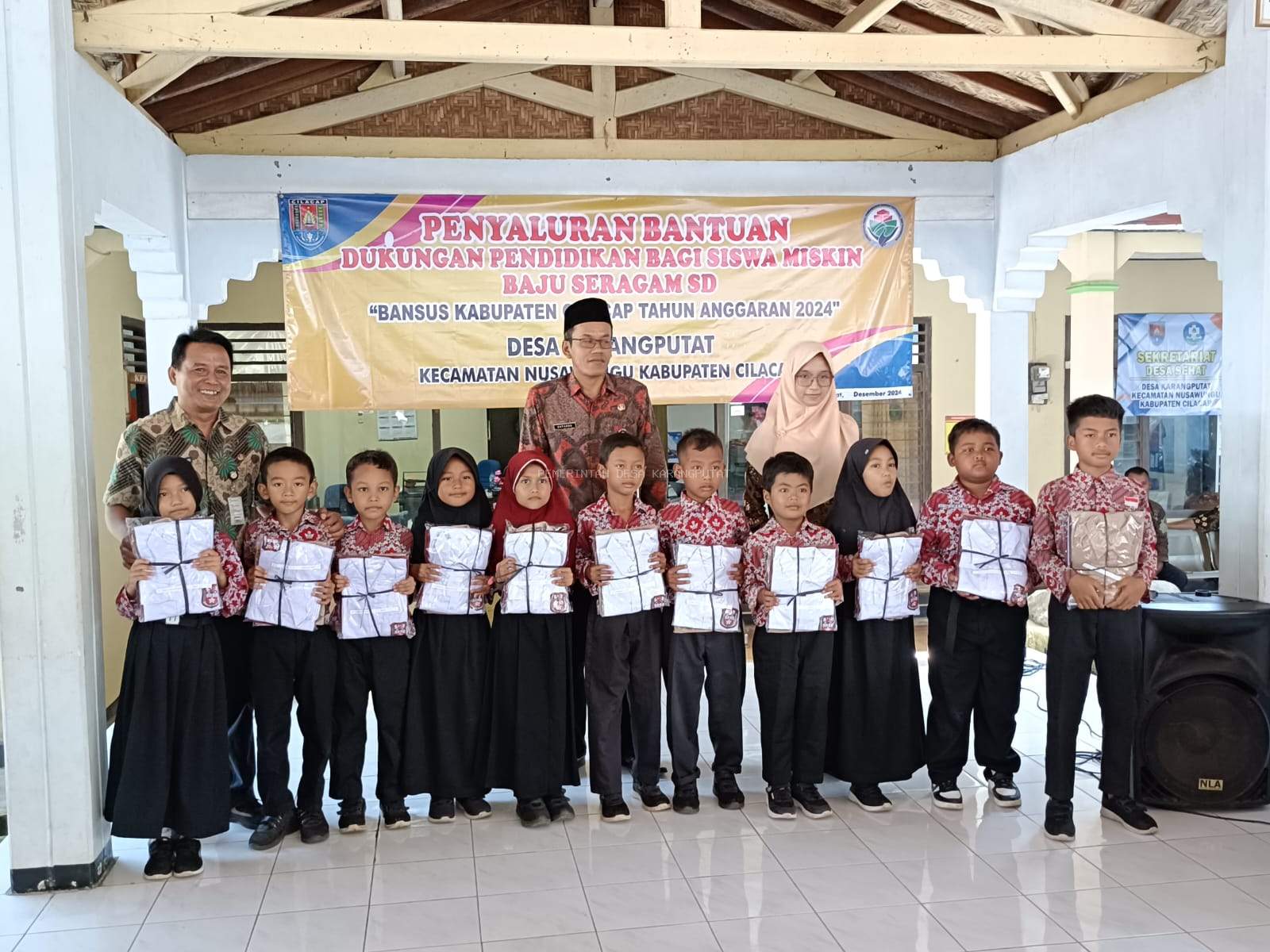 PENYALURAN BANTUAN DUKUNGAN PENDIDIKAN BAGI SISWA KURANG MAMPU